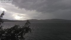 view from 4th Lake, Inlet, NY on 2025-04-15