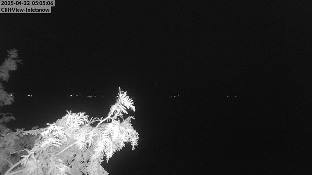 time-lapse frame, 4th Lake, Inlet, NY webcam