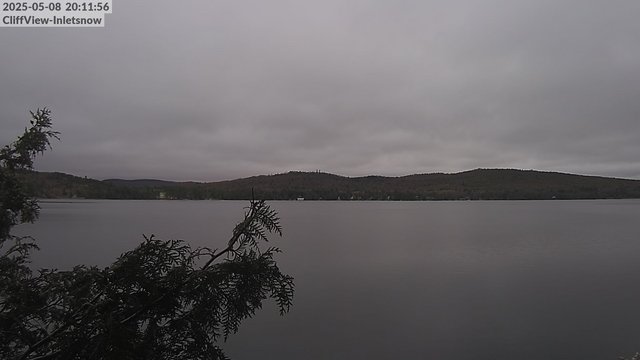 time-lapse frame, 4th Lake, Inlet, NY webcam