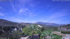 view from Benillup - Barranc de Caraita i Serra de Mariola on 2024-04-18