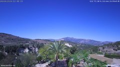 view from Benillup - Barranc de Caraita i Serra de Mariola on 2024-04-24