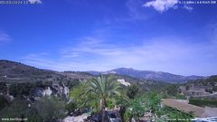 view from Benillup - Barranc de Caraita i Serra de Mariola on 2024-05-05