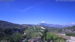 view from Benillup - Barranc de Caraita i Serra de Mariola on 2024-10-21