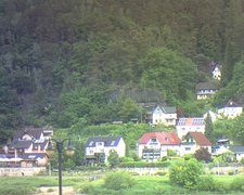 view from Webcam in Bad Schandau, Krippen & Postelwitz on 2022-05-24