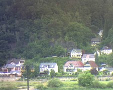 view from Webcam in Bad Schandau, Krippen & Postelwitz on 2022-06-29