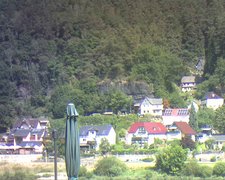 view from Webcam in Bad Schandau, Krippen & Postelwitz on 2022-08-05