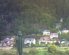 view from Webcam in Bad Schandau, Krippen & Postelwitz on 2022-10-01