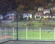 view from Webcam in Bad Schandau, Krippen & Postelwitz on 2022-11-17