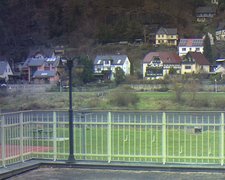 view from Webcam in Bad Schandau, Krippen & Postelwitz on 2022-11-28