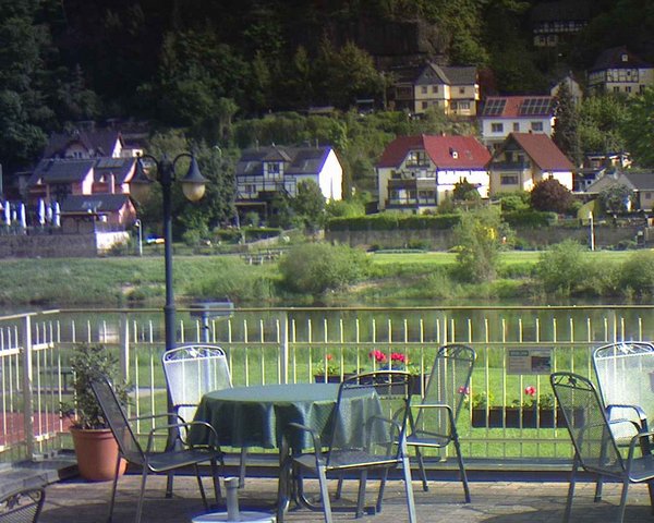 time-lapse frame, Webcam in Bad Schandau, Krippen & Postelwitz webcam