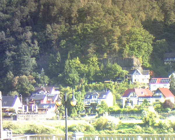 time-lapse frame, Webcam in Bad Schandau, Krippen & Postelwitz webcam