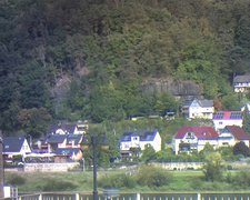 view from Webcam in Bad Schandau, Krippen & Postelwitz on 2023-09-21