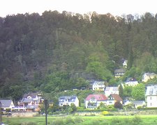 view from Webcam in Bad Schandau, Krippen & Postelwitz on 2024-05-08