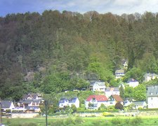 view from Webcam in Bad Schandau, Krippen & Postelwitz on 2024-05-10