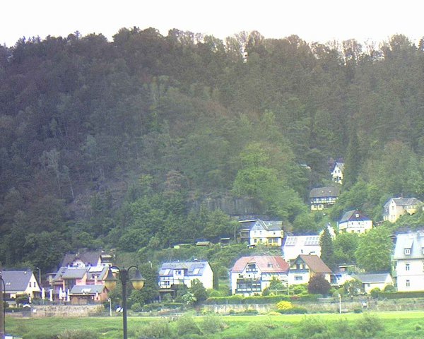 time-lapse frame, Webcam in Bad Schandau, Krippen & Postelwitz webcam