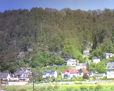 view from Webcam in Bad Schandau, Krippen & Postelwitz on 2024-05-13