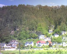 view from Webcam in Bad Schandau, Krippen & Postelwitz on 2024-05-14