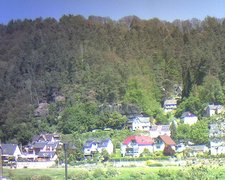 view from Webcam in Bad Schandau, Krippen & Postelwitz on 2024-05-15