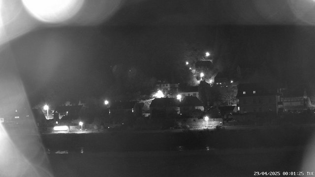 time-lapse frame, Webcam in Bad Schandau, Krippen & Postelwitz webcam