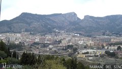 view from Cim del Menejador en Alcoi, vista Alcoià i Comtat on 2024-03-25