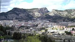 view from Cim del Menejador en Alcoi, vista Alcoià i Comtat on 2024-04-01