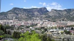 view from Cim del Menejador en Alcoi, vista Alcoià i Comtat on 2024-04-17