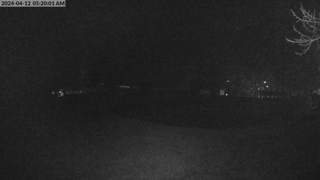 time-lapse frame, Arrowhead Park webcam