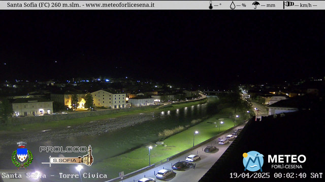 time-lapse frame, Santa Sofia - Torre Civica webcam
