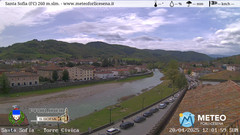 view from Santa Sofia - Torre Civica on 2025-04-20