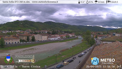 view from Santa Sofia - Torre Civica on 2025-04-26
