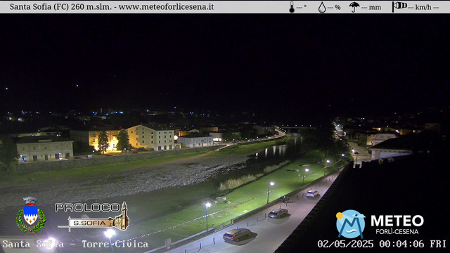 time-lapse frame, Santa Sofia - Torre Civica webcam