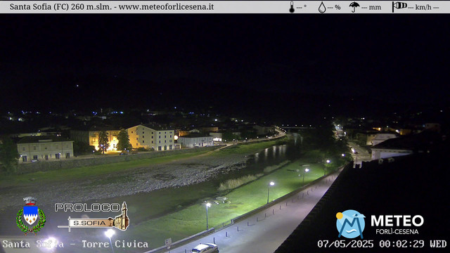 time-lapse frame, Santa Sofia - Torre Civica webcam