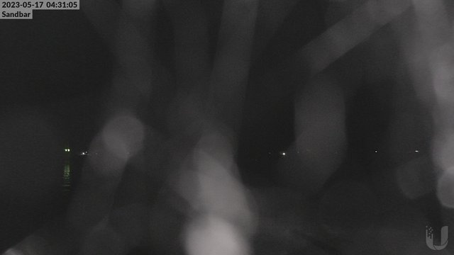 time-lapse frame, 4th Lake Sandbar webcam