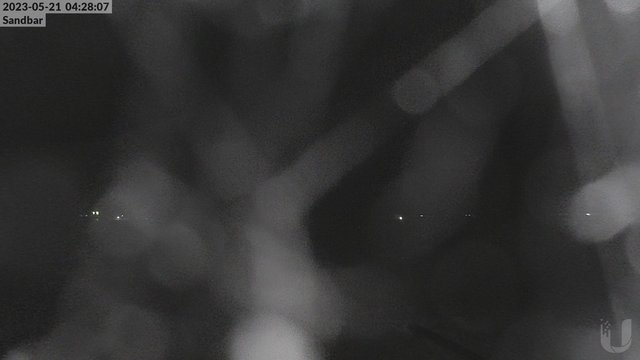 time-lapse frame, 4th Lake Sandbar webcam