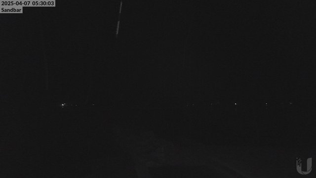time-lapse frame, 4th Lake Sandbar webcam