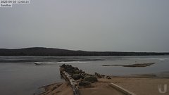 view from 4th Lake Sandbar on 2025-04-10