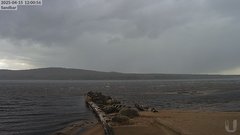 view from 4th Lake Sandbar on 2025-04-15