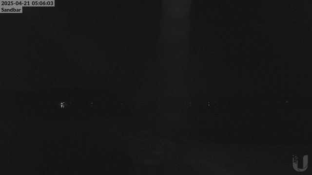 time-lapse frame, 4th Lake Sandbar webcam