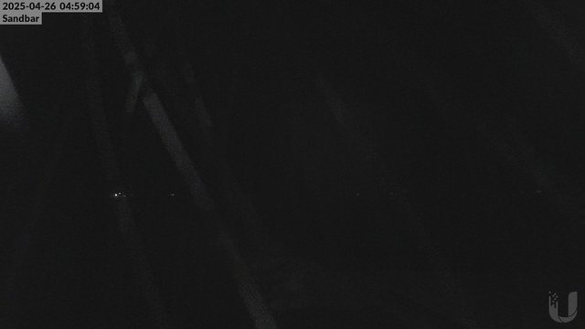 time-lapse frame, 4th Lake Sandbar webcam