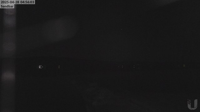 time-lapse frame, 4th Lake Sandbar webcam