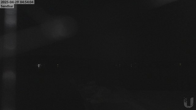 time-lapse frame, 4th Lake Sandbar webcam