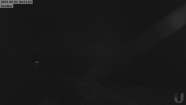 time-lapse frame, 4th Lake Sandbar webcam