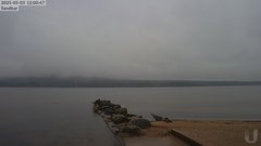 view from 4th Lake Sandbar on 2025-05-03