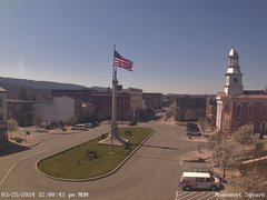 view from 13 East Market Street - Lewistown PA (west) on 2024-03-25