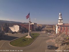 view from 13 East Market Street - Lewistown PA (west) on 2024-03-29