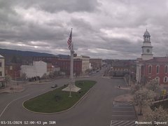 view from 13 East Market Street - Lewistown PA (west) on 2024-03-31