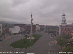 view from 13 East Market Street - Lewistown PA (west) on 2024-04-19
