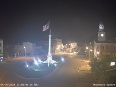 view from 13 East Market Street - Lewistown PA (west) on 2024-04-25