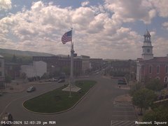 view from 13 East Market Street - Lewistown PA (west) on 2024-04-29