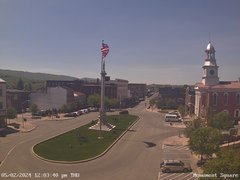 view from 13 East Market Street - Lewistown PA (west) on 2024-05-02